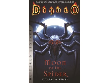 Livro Diablo Moon of the Spider de Richard A Knaak (Inglês)