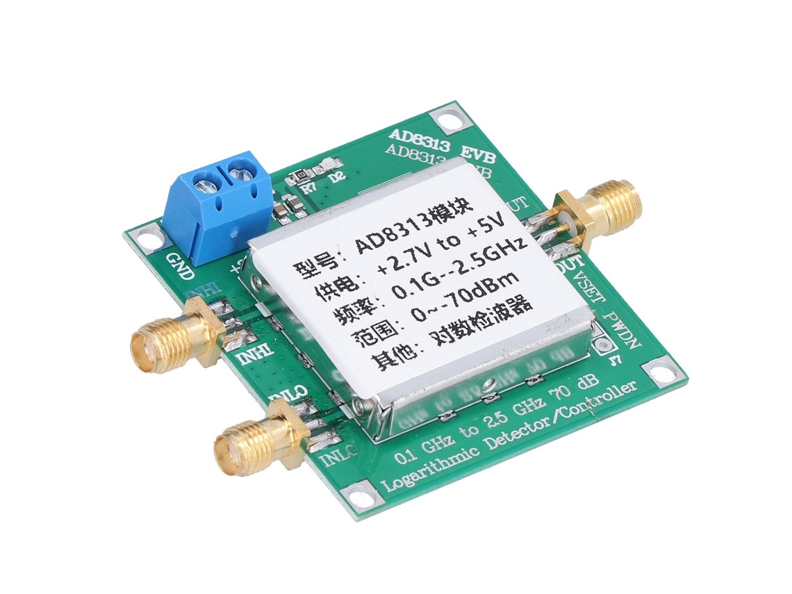 Módulo Logarítmico Detector Rf Digital 0.1-2.5ghz 5v Dc