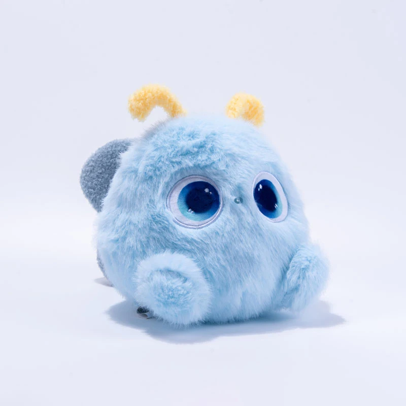 Brinquedo de Pelúcia Fofo de Desenho Animado de Inseto Borboleta Fada MDUG (azul, 20cm)