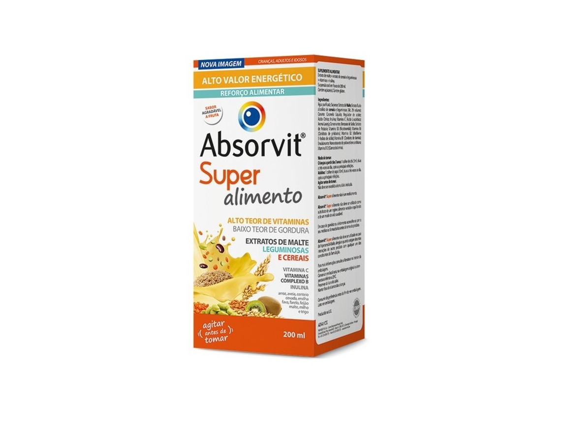 Suplemento Alimentar ABSORVIT Super alimento (200 ml)