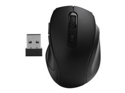 Aetheria mouse Sem Fio 2.4ghz Ergonômico 1600dpi para Office/gaming com 6 Botões e Receptor Nano