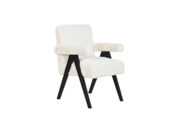 A Poltrona De Casa Esprit Branco Madeira 54 X 64 X 86 Cm