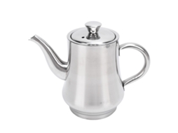 Jarra De Óleo De Aço Inox Com Coador 18oz Para Cozinha