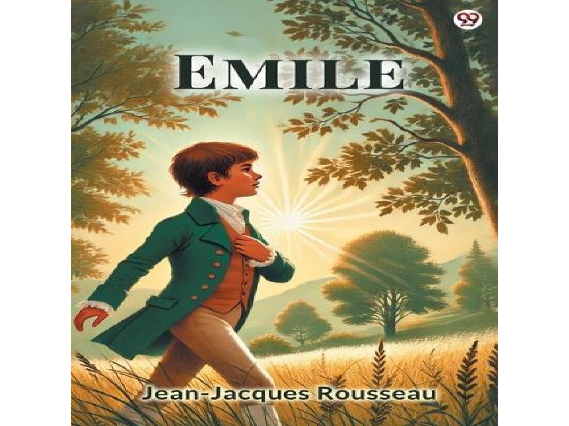 Livro Emile de Jean-Jacques Rousseau (Inglês)
