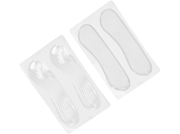 Protetores De Calcanhar Silicone E Palmilhas Gel, 6 Pares, Design Antidesgaste E Material Em Gel Para Aliviar A Pressão