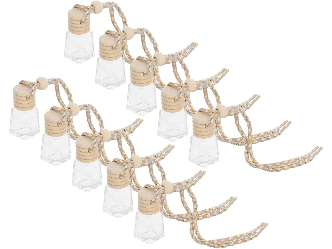 Conjunto De 10 Pingentes Para Frascos Perfume Carro(8ml)em Material Sintético,difusor Aroma...