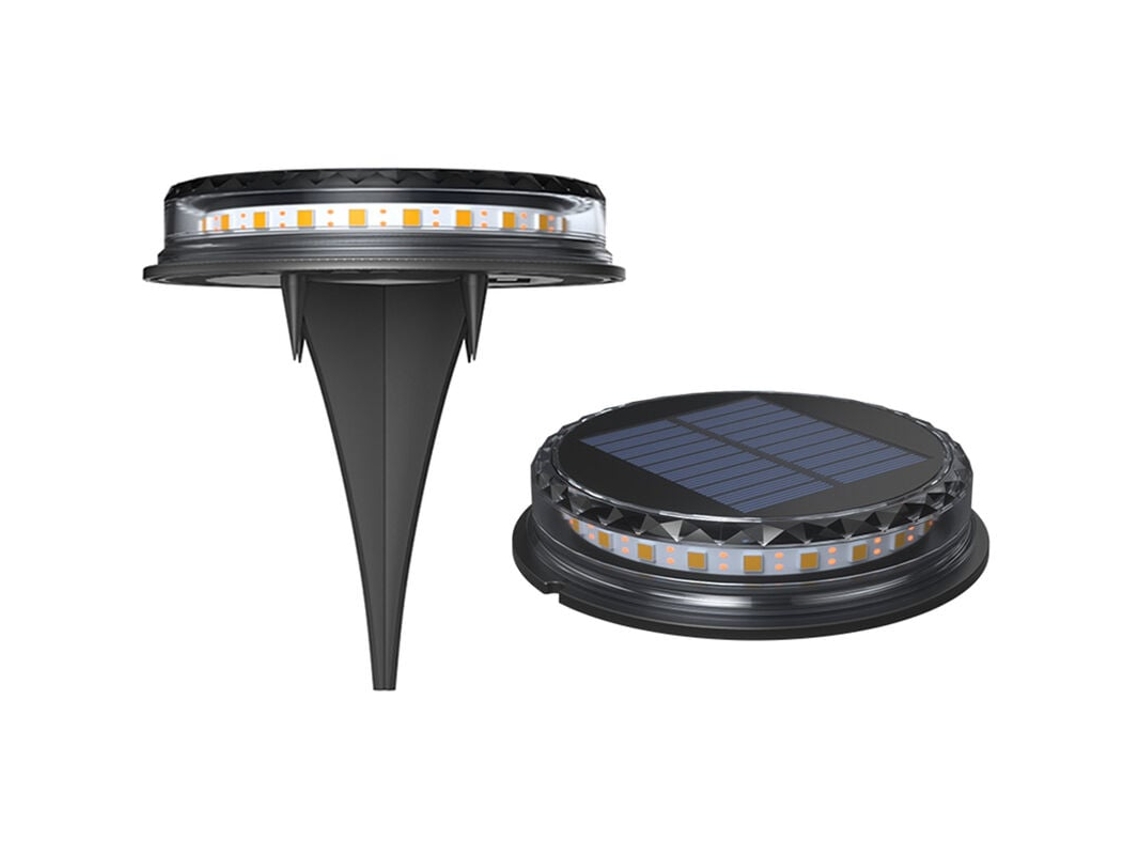 Luzes Solares Externas, Luzes De Painel Solar À Prova Dágua Para Pátio De Jardim, Luzes Solares Para Caminhos Externos (conjunto Aquaforge