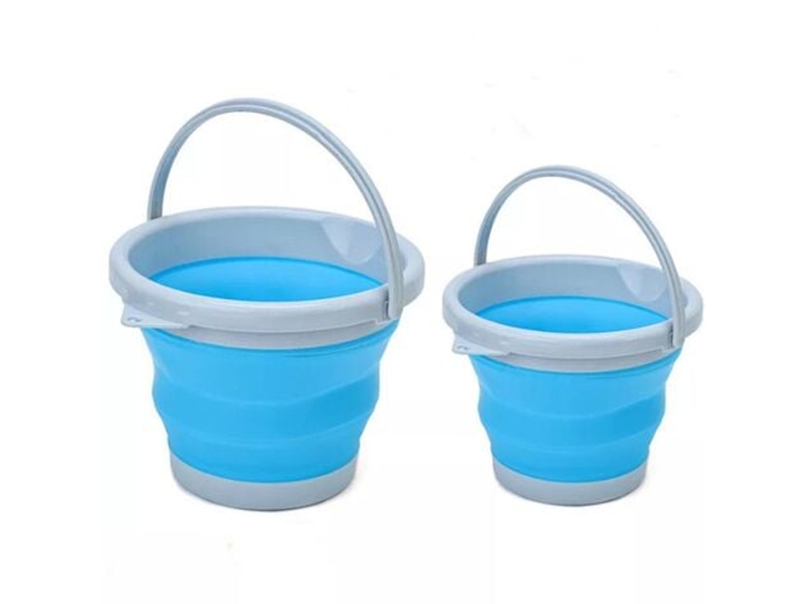 Balde Dobrável Para Camping, Rv, Caminhadas, Pesca, Lavanderia, Casa, Jardinagem, Praia, Caixa De Areia Dobrável E Resistente Con Aquaforge