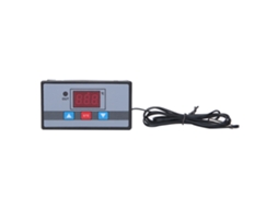Controlador De Temperatura Digital Com Display De Alta Precisão Modo Automático Dc12v/dc24v/ac110-220v