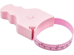 Fita Métrica Corporal(60 Polegadas, Rosa)