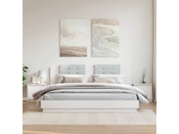 Vidaxl Mesas De Cabeceira 2 Pcs 40x30,5x40 Cm Pinho Maciço Branco