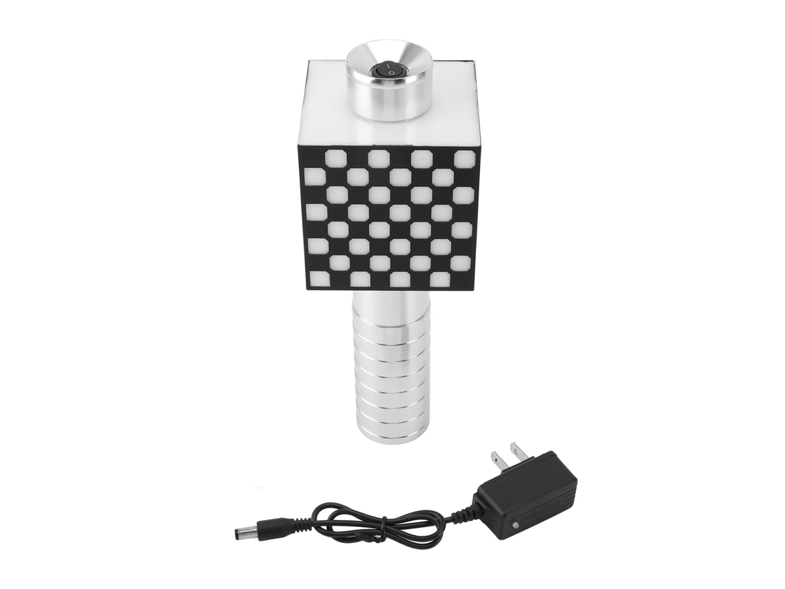 Lanterna Estroboscópica Led Portátil Recarregável 3 Modos Rgb para Festas Eventos Ao Ar Livre