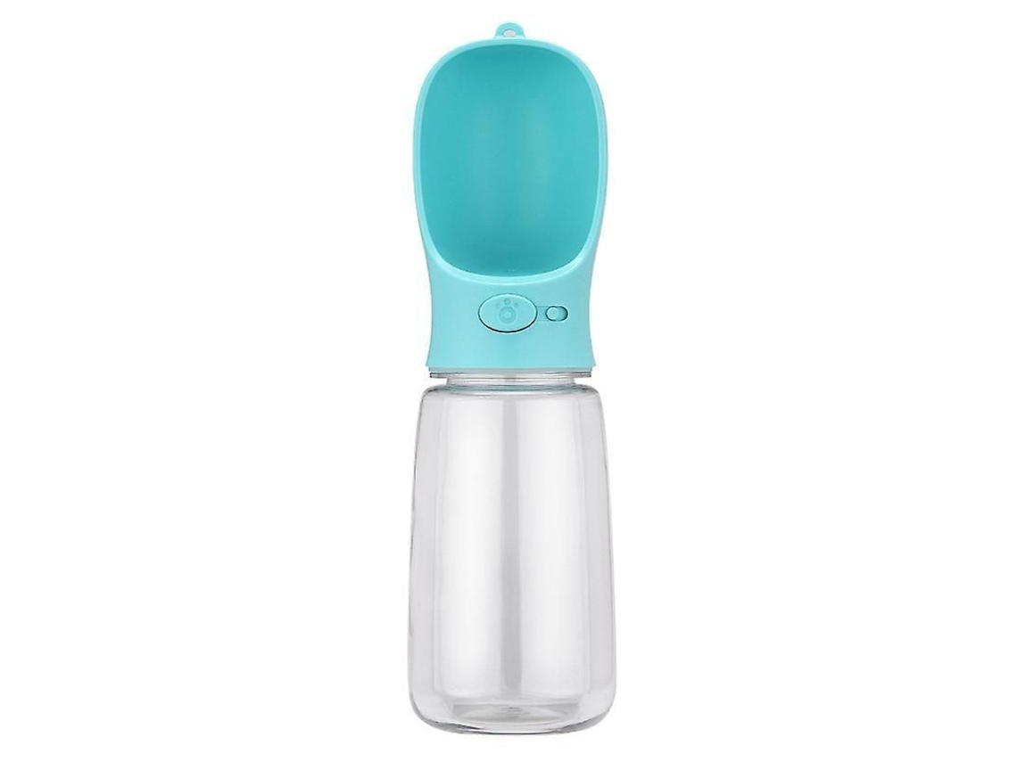 Garrafa de água portátil para cães e gatos, antivazamento, 350/550ml, azul com S/MARCA