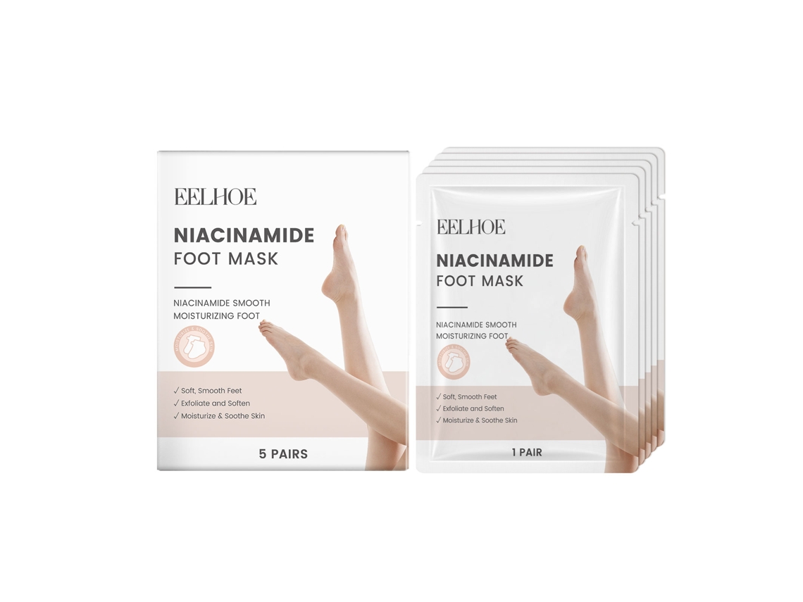 Máscara Exfoliante Pés com Nicotinamida Worten