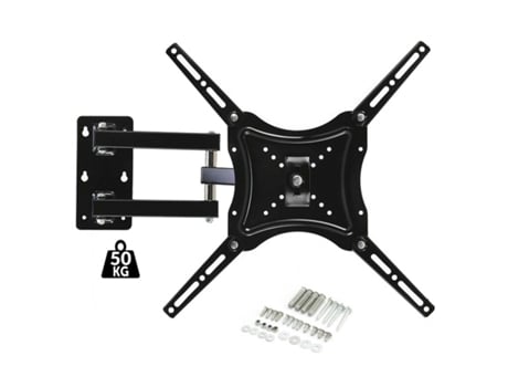 Suporte para TV Televisão 32' a 55' Polegadas Giratória Inclinada Universal Parede Televisão Monitores Lcd Inteligentes 30Kg XHC BRICO