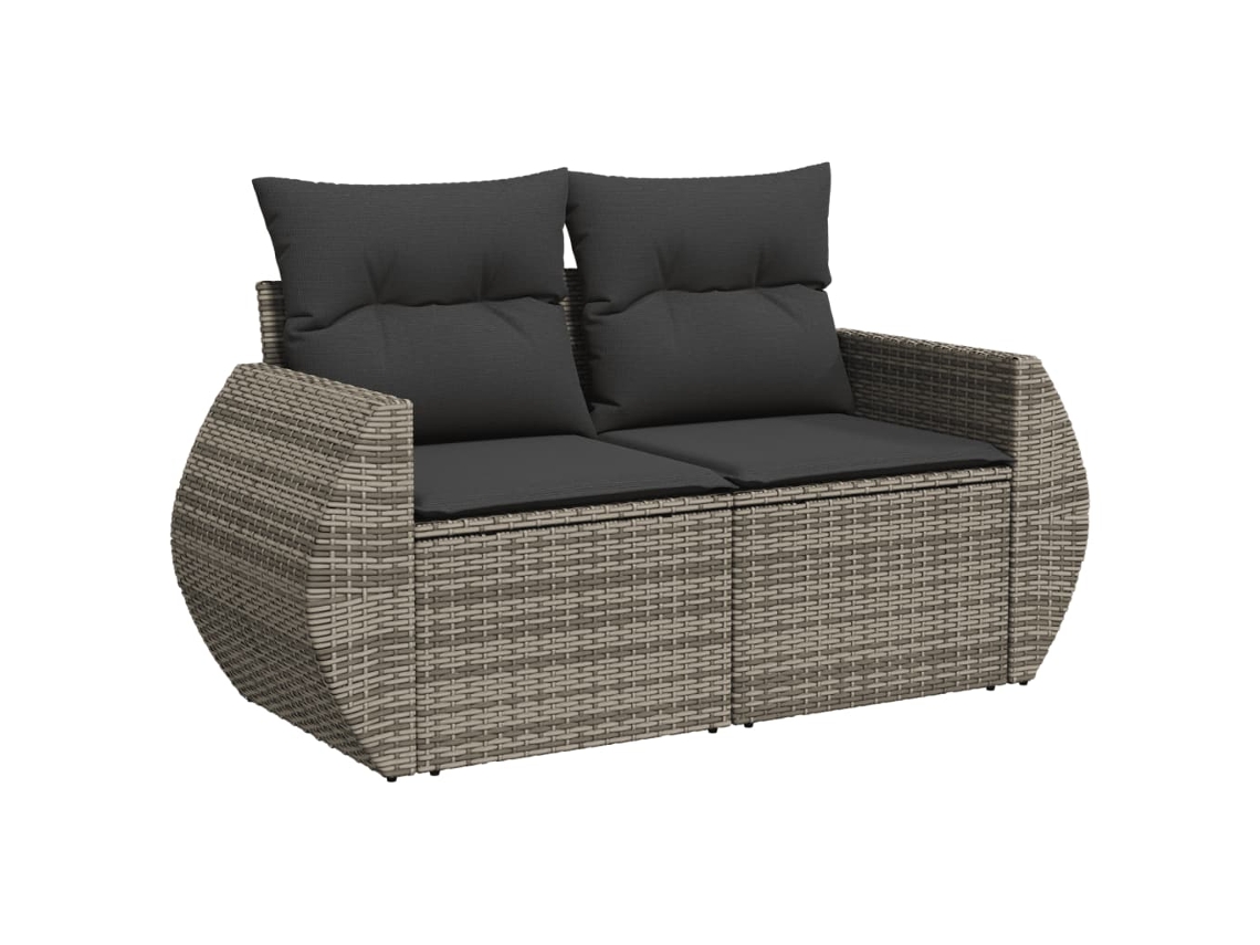 Garden Sofa, Garden Sofas Vidaxl Cinzeto Rattan / Vime (n/a)
