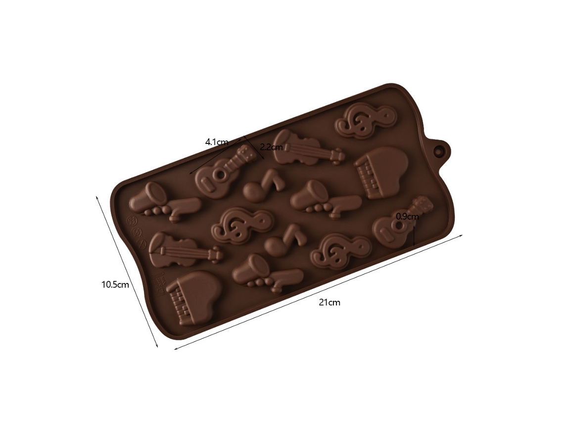 Desenho Animado Forma Silicone para Chocolates e Gomas, Ideal para Doces HEXINYIGJLY