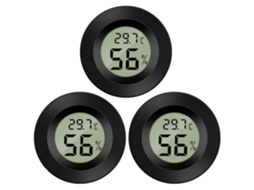 Mini Termômetro E Higrômetro Digital Lcd Com Medição De Temperatura E Umidade De -50°c A 10°c.