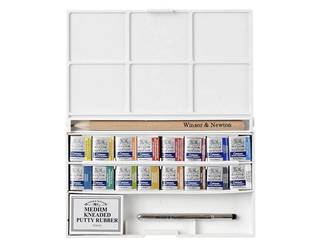 Caixa Bolso Deluxe Aguarela Cotman W&N