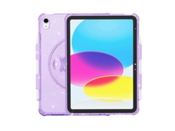 Capa Terminator Glitter, capa com suporte à prova de choque para iPad 10ª geração 2025/2022 (10,9 polegadas, 2022) WeBake