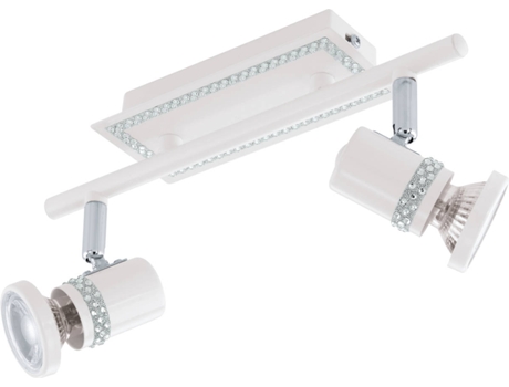 Régua  Bonares 94283 (GU10 - 2 x 3.3W - Aço e cristal)