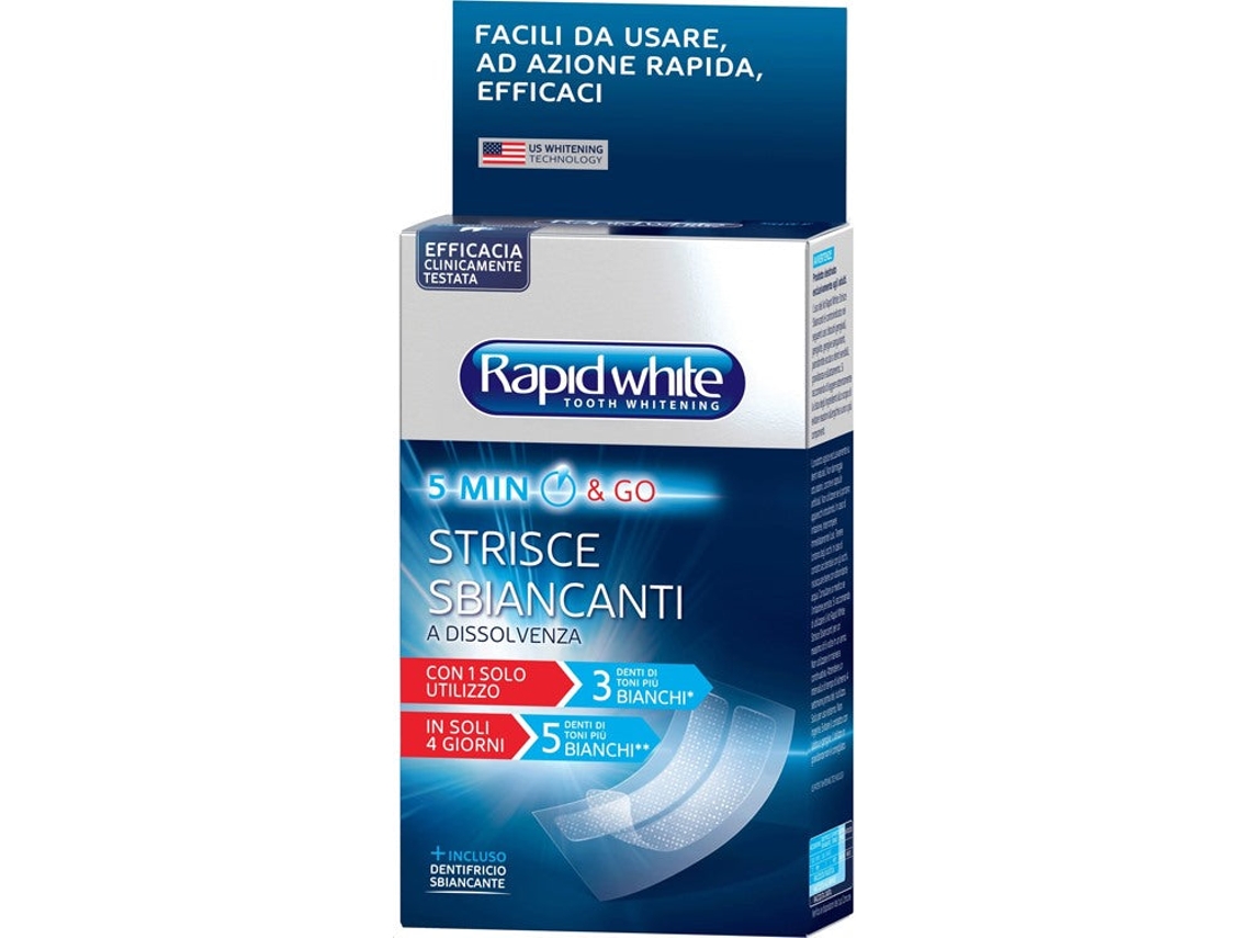 Kit de 8 tiras clareadoras Rapid White