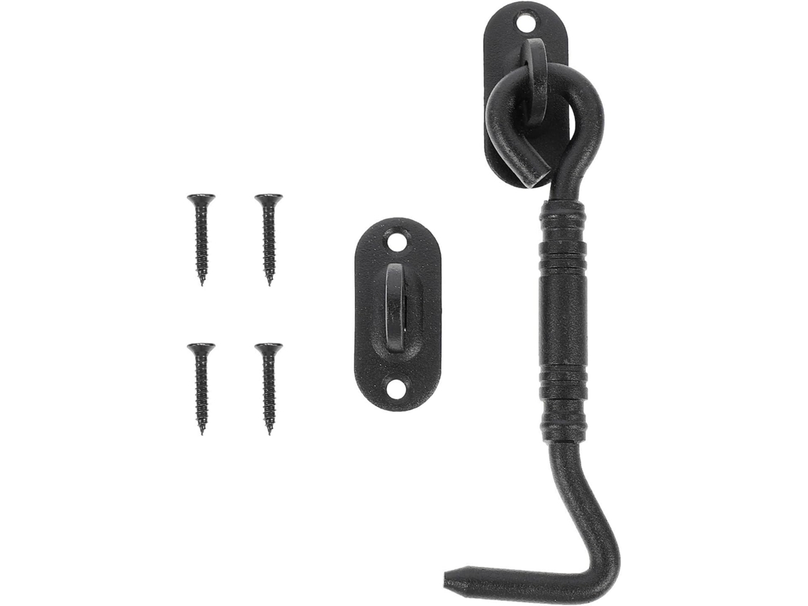 Fechadura De Porta Celeiro Pretyzoom Em Aço Inoxidável Reforçado, Com Deslizamento Suave E Confortável Portas De