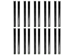 Trilhos de gaveta com 3 compartimentos (10 pares por pacote, resistentes)