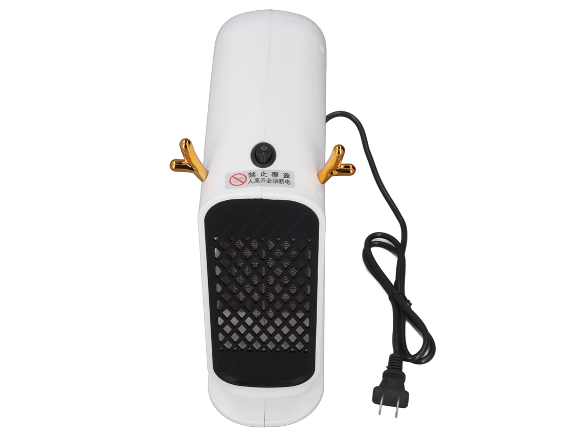 Aquecedor de Mesa Portátil Elétrico, Econômico, Multifuncional, Interno, 110v, Plug, Us | S/MARCA
