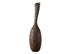 Vaso SIGNES GRIMALT Castanho Resina 15,5x63,5x15,5 cm