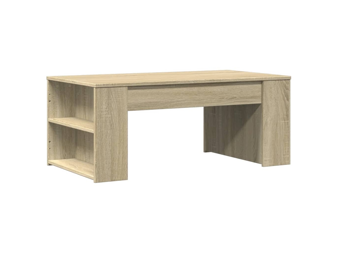 Mesa de Centro Madeira Processada Carvalho Sonoma MAISON EXCLUSIVE (102x55x42 cm)