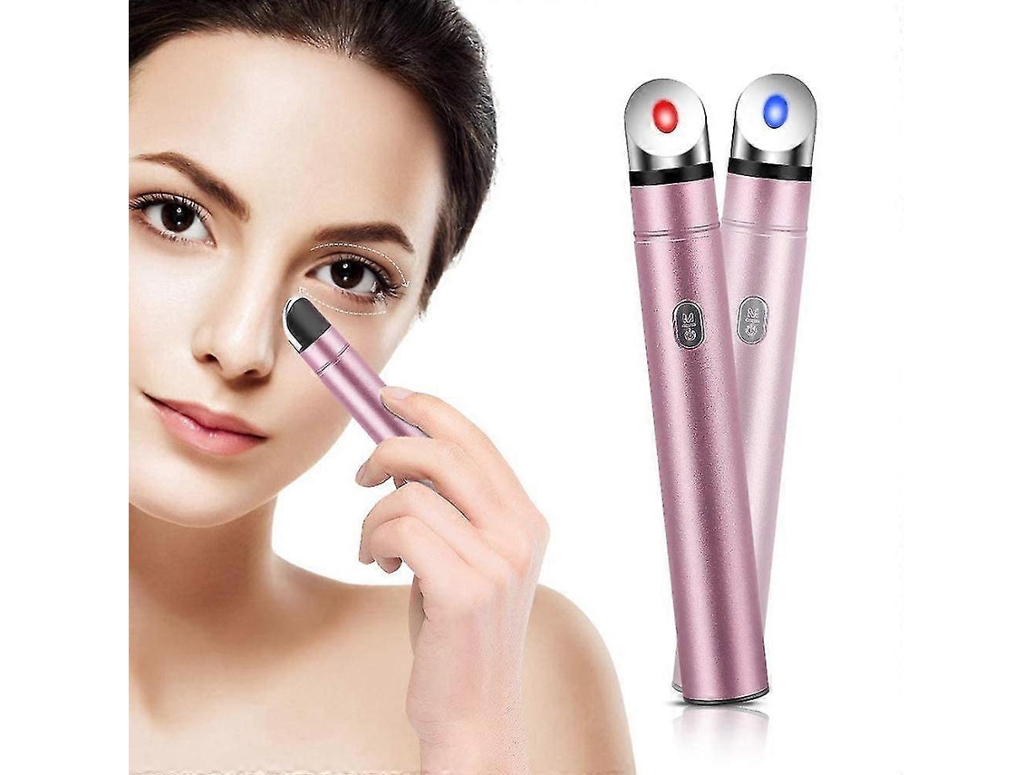 Massageador Facial para Olhos Varinha com 42 Pontos de Aquecimento, Quente e Frio