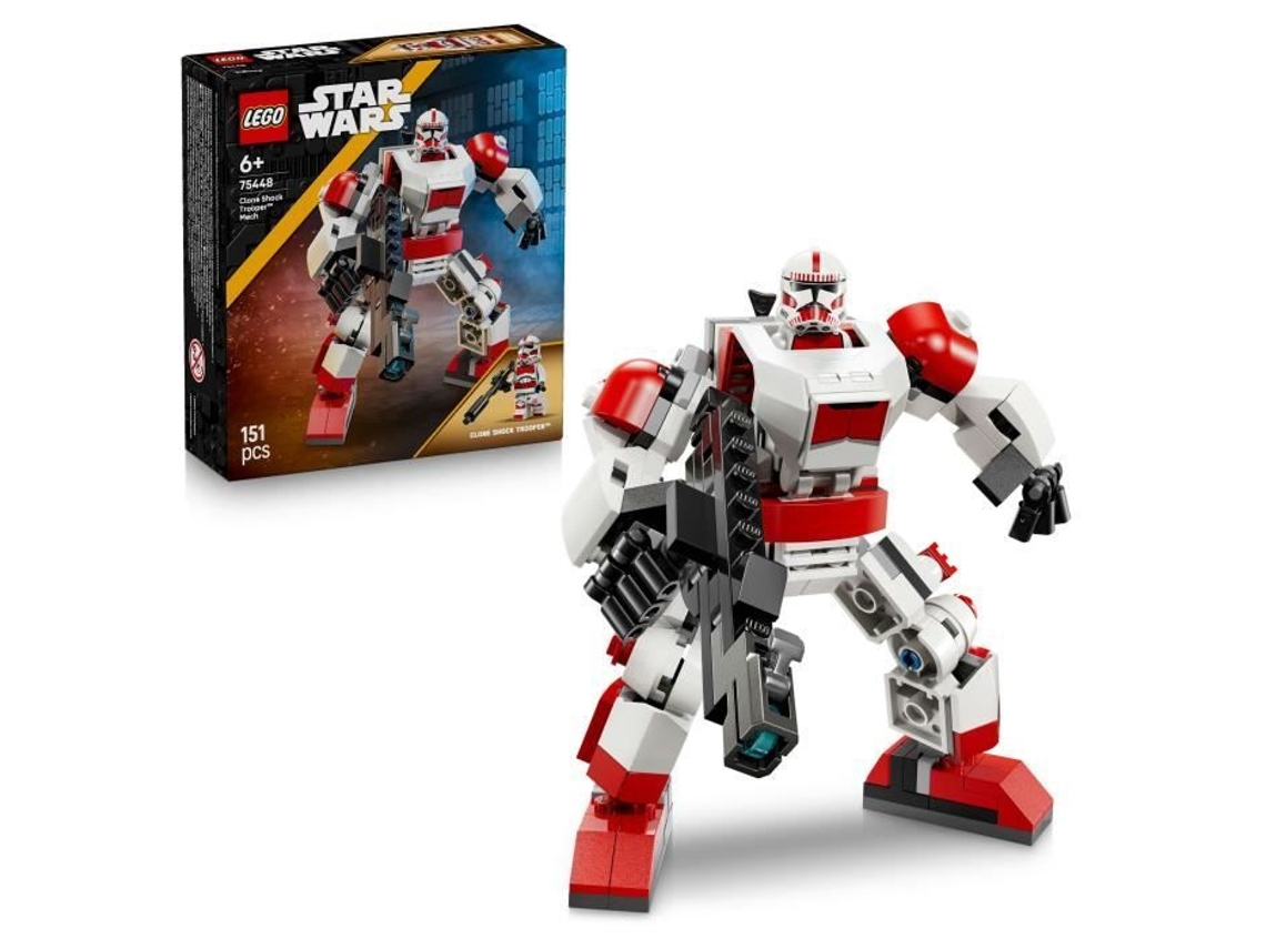 Lego Star Wars 75448 O Robô Do Shock Trooper Clone - Brinquedo De Construção A Partir De 6 Anos