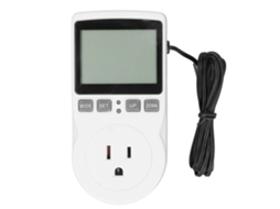 Tomada De Controle De Temperatura Com Display Lcd Termostato Eletrônico 50-60hz