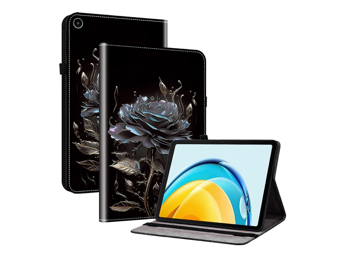 Capa para tablet inteligente em couro pintado com textura de cristal Webake