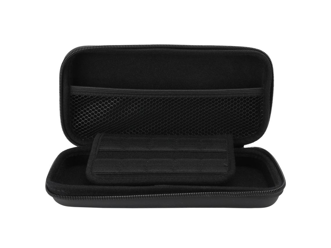 Bolsa de Armazenamento Portátil Eva Protectora para Nintendo Switch Lite Preto