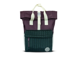 Mochila Escolar STAPLES Authentic, Tecido Rpet, 280 X 430 X 140 Mm, Bordeaux e Verde Staples