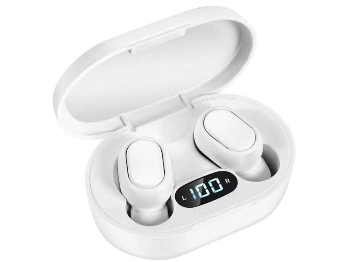 Auriculares Sem Fios Bluetooth 5.3 Tws Som Estéreo Microfone Para Chamadas Estojo De Carregamento Modo De Jogo Lurelia