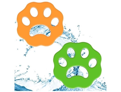 Removedor de pelos de animais de estimação, depilador de roupas de 2 peças para máquina de lavar, coletor de peles anti-limpeza de pelos de animais de