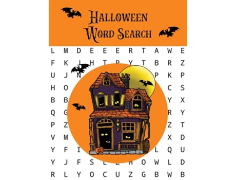 Livro Halloween Word Search Puzzles Activity Book, Fun For Kids Amp Adults, Puzzle Activities Gift, With Solutions Pages De Amy Newton (inglês)