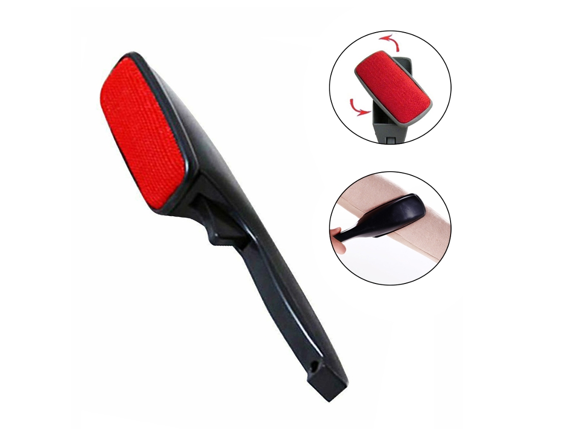 Pincel De Remoção De Cabelo Com Remoção De Eletricidade Estática E Poeira