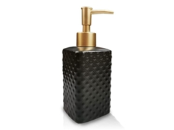 2026-dispensador De Jabón De Cerámica Con Bomba De Lotion Dorada Y Grabado Vintage, 350ml