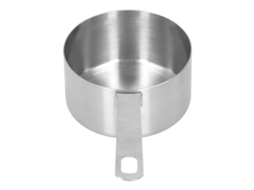 Lurelia Copo Medidor, Copo Medidor De Aço Inoxidável 304, 1/4 De Xícara, Colher De Cozinha Para Assar Com Escala, 4a, 5a