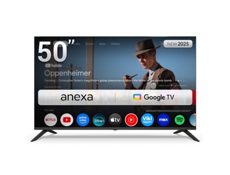 Televisão Smart Tv De 50 Polegadas 4k Hdr. Android 11, Google Tv 5.0. Televisão Tdt Hd Anexa Smart50c02ug