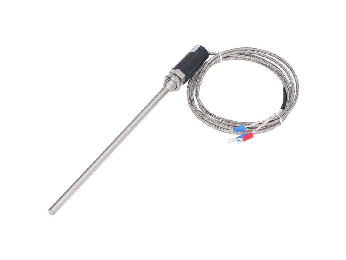 Laxiscreed Pt100 Sonda Termopar Com Fio Protegido, Medição De -200°c A 450°c Para Temperaturas Altas