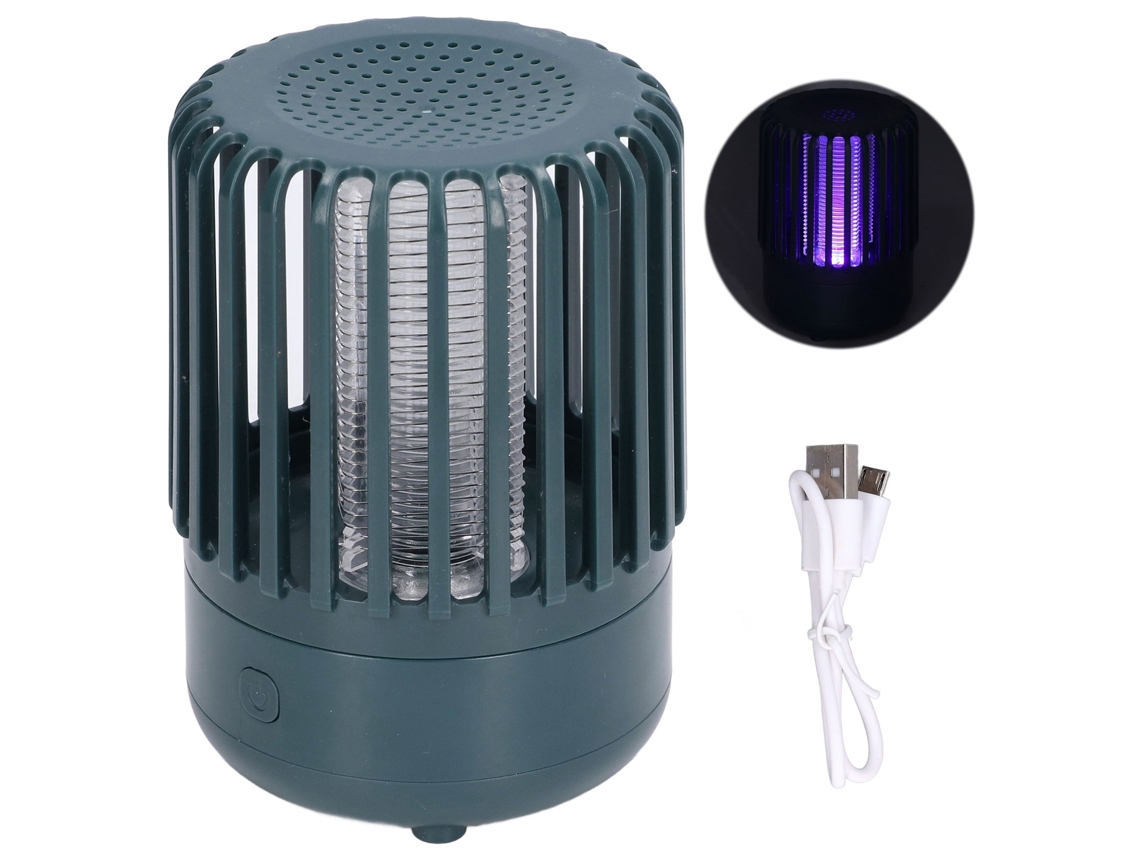 Lâmpada Atrapalho de Mosquitos Led Usb Recarregável Uv Fotocatalisador | S/MARCA