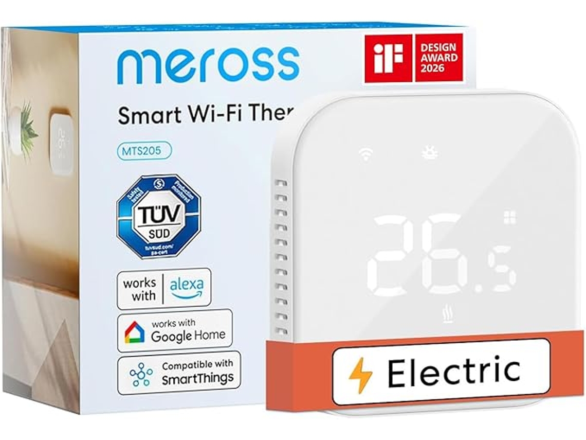 Termostato De Aquecimento Elétrico Conectado