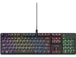 Teclado Gaming TRUST GXT 871 Zora (Mecânico - Português - Preto)