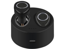 Auriculares Bluetooth True Wireless WJS ZH0024 (In Ear - Microfone - Preto)
