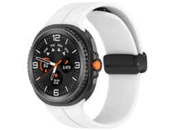 Pulseira Dobrável De Silicone Com Fecho Magnético Para Samsung Galaxy Watch 8 40mm / 44mm